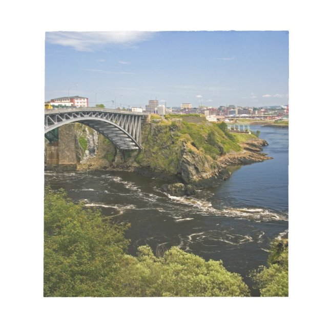 Reversing falls on the St. John River at St. 2 Notepad (Front)