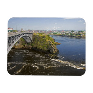 Reversing falls on the St. John River at St. Magnet