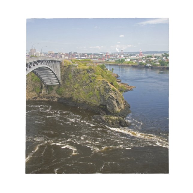 Reversing falls on the St. John River at St. Notepad (Front)