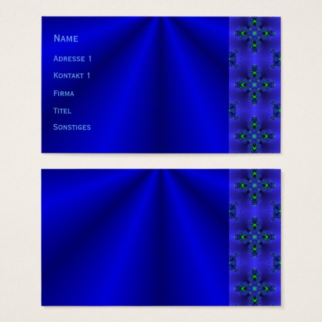 Rêves bleus (Devant & derrière)