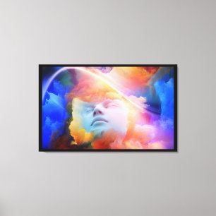 Rêves Conceptuels D'Art Mur En Toile De Couleur