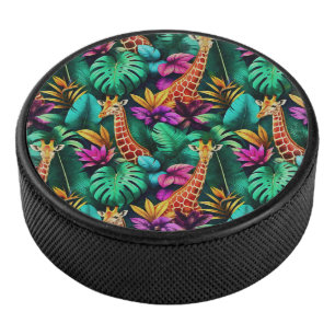 Rêves de girafe de jungle motif de surface transpa