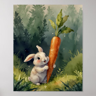 Rêves de lapin de prairie : Affiche