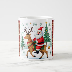Rêves de Noël, Joyeux Noël Géant Mug Café