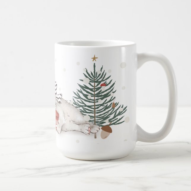 Rêves d'hiver - Mug de vacances Whimsical (Droite)