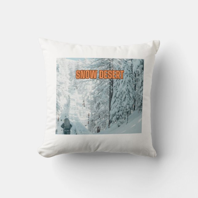 Rêves gelés : Couverture Coussin des champs de nei (Recto)