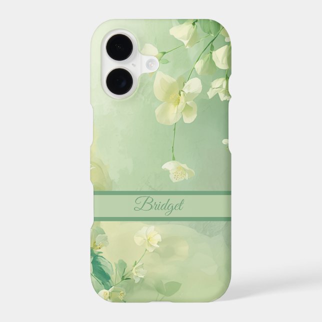 rêveur Doux Sage et floral vert menthe  (Verso)