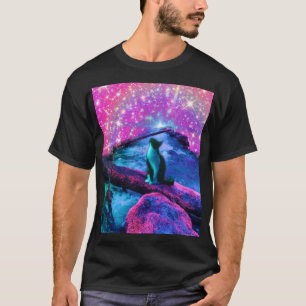 Rêveur Éthéré - T-shirt Chat