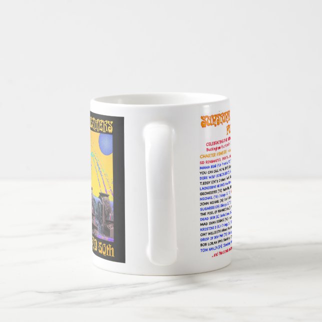 Rêveurs de soleil : Tasse de Chicago "15 (Poignée)