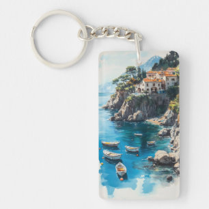 Rêveuse Côte d'Amalfi : Conception de peinture à l