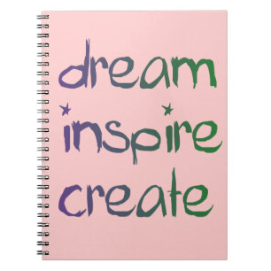 Rêvez, inspirez, créez le carnet