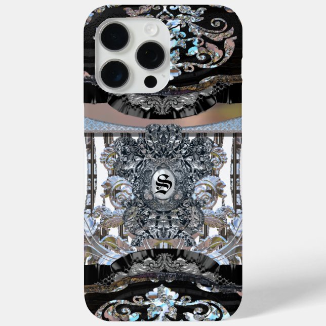 Revforth Elegant Monogram Case-Mate iPhone Case (Back)