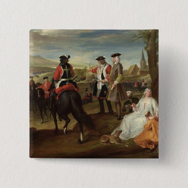 Review of the Black Musketeers 2 Inch Square Button (Front)