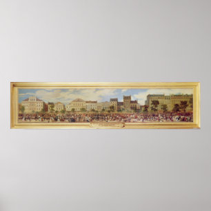 Review of the National Guard, attack of Poster