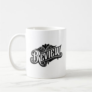 Review & Opinion Graphic Design   Social Feedback  Coffee Mug