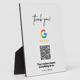 Review Plaque