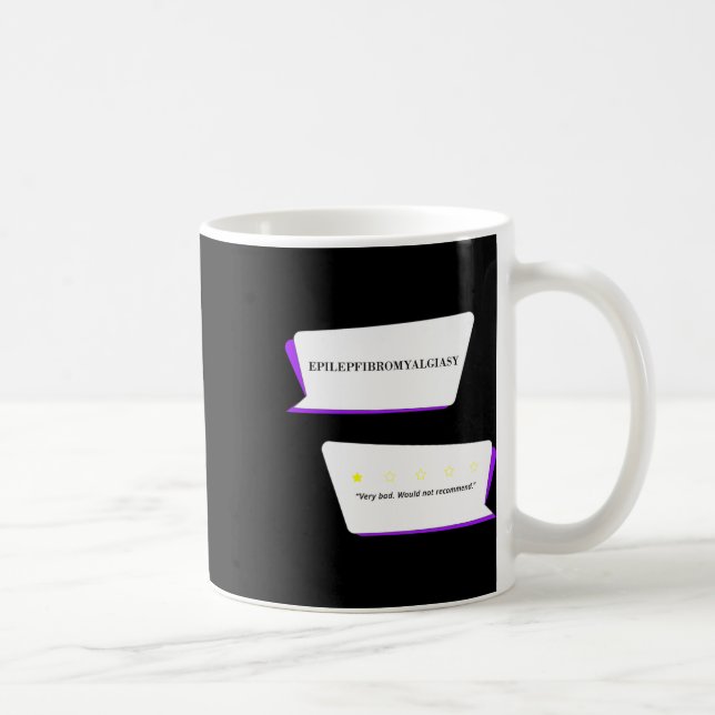 Review Very Bad. Would Not Recommend.  Coffee Mug (Right)