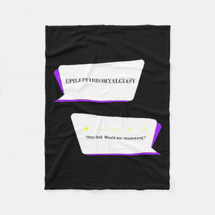 Review Very Bad. Would Not Recommend.  Fleece Blanket