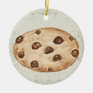 Revised Chocolate Chip Cookie - SRF Ceramic Ornament