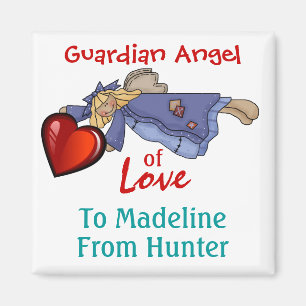 Revised - Guardian Angel of Love by SRF Magnet