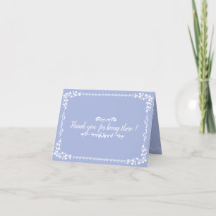Revised Thank you for being there card