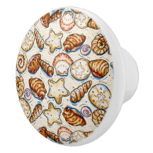 REVISED Tiny Shells Tiny  Drawer Knobs