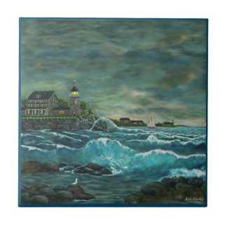 Revisiting Hob's Lighthouse by Ave Hurley Tile