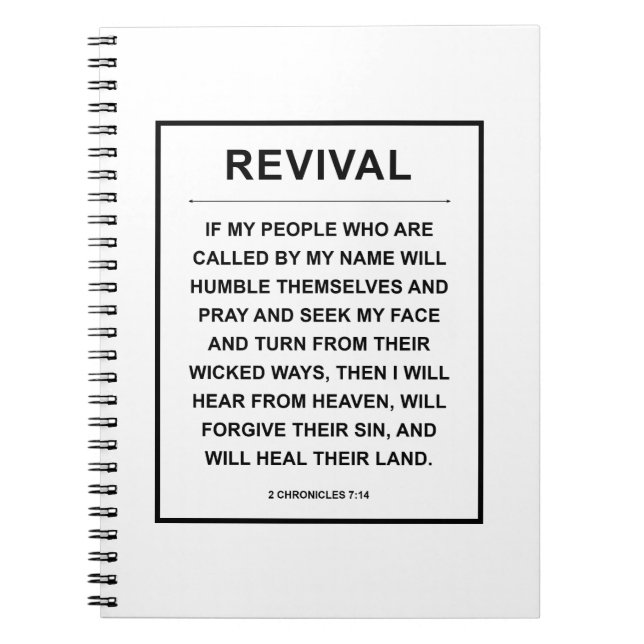 Revival Notebook (Front)