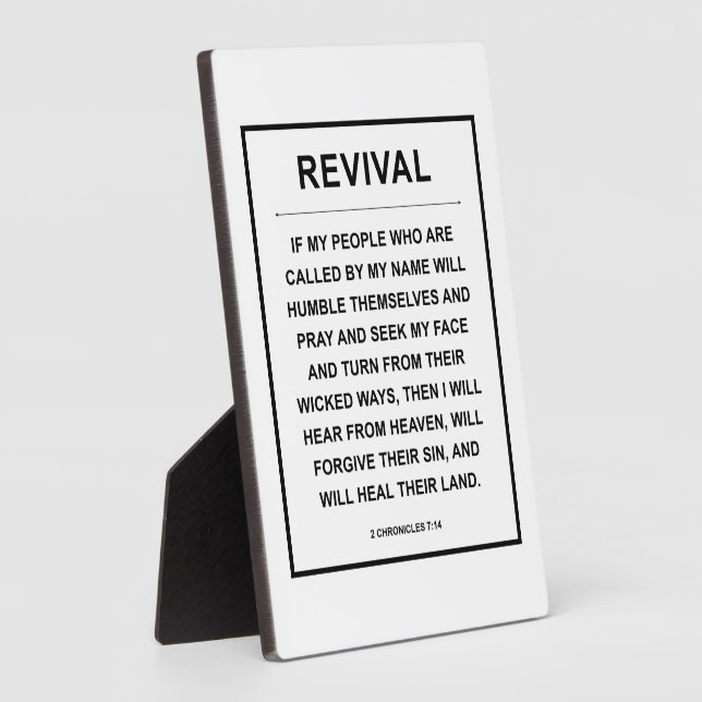 Revival Plaque (Side)