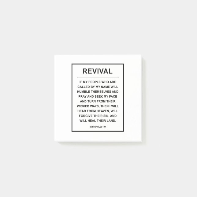 Revival Post-it Notes (Front)