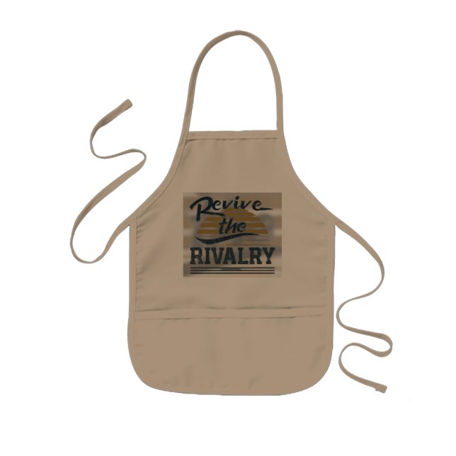 Revive the Rivalry  Kids Apron (Front)
