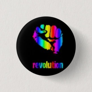Revo Rainbow Button/Phoenix 1 Inch Round Button
