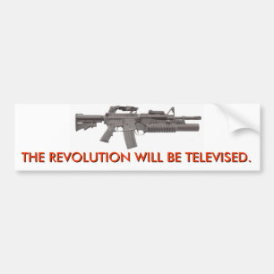 REVOLUTION 1 BUMPER STICKER