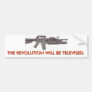 REVOLUTION 1 BUMPER STICKER