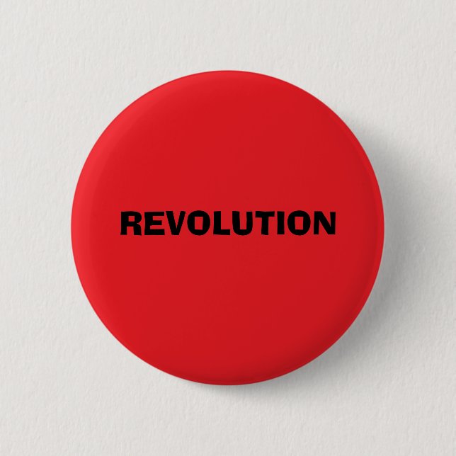 Revolution 2 Inch Round Button (Front)