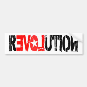 revolution bumper sticker