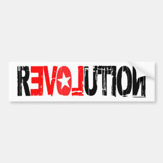 revolution bumper sticker