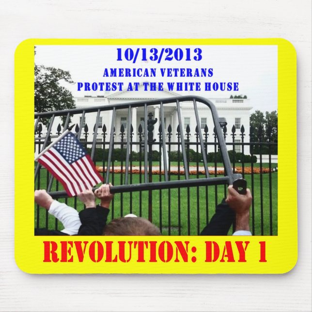 REVOLUTION: DAY 1 MOUSE PAD (Front)