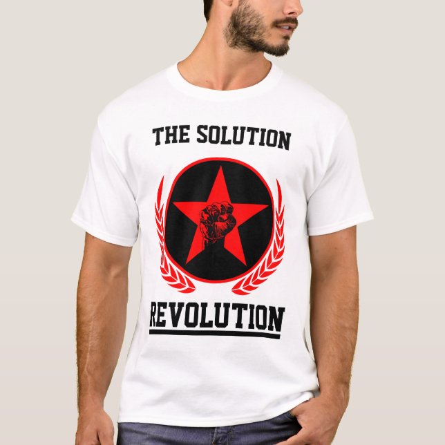 revolution fist T-Shirt (Front)