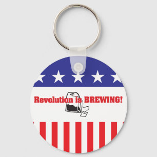 Revolution Is Brewing Keychain