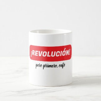 ¡Révolution ! mais d’abord, un mug novelty café