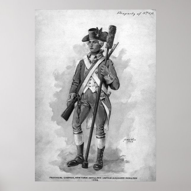 Revolutionary Artillerist Poster (Front)