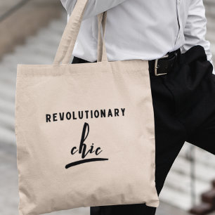 Revolutionary Chic Unique Activist Style Gift Tote Bag