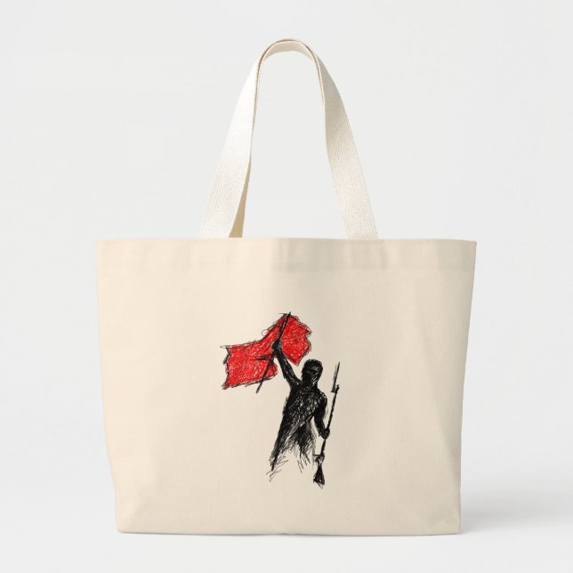 Revolutionary! Large Tote Bag (Front)