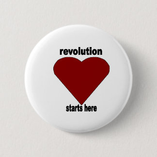 Revolutionary Passion 2 Inch Round Button