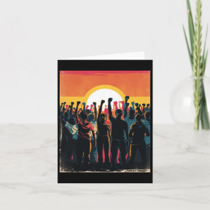 Revolutionary Spirit Liberty Freedom T Sticker Card
