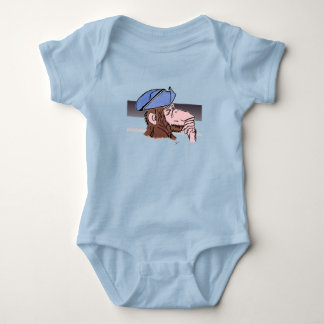 Revolutionary Thinking Monkey Baby Bodysuit