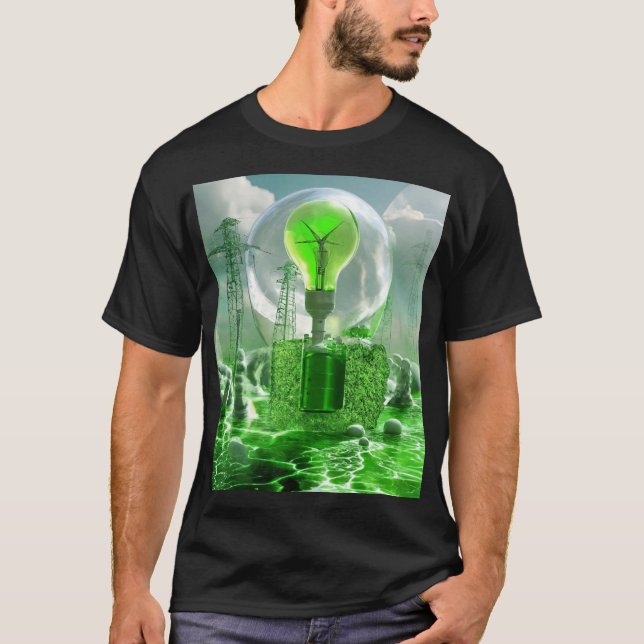 Revolutionizing Energy: Hydrogen and CO2 Solutions T-Shirt (Front)