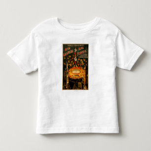 Revolving Pyrotechnic Fountain High Wire Toddler T-shirt