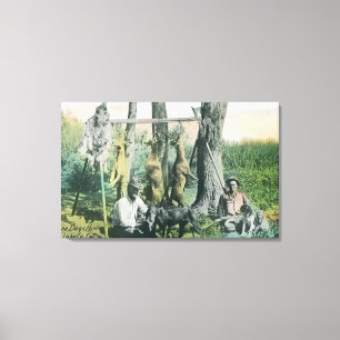 Rewards from a One Day HuntLake County, CA Canvas Print